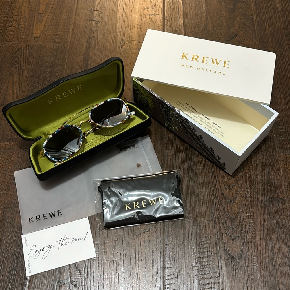 Brand New! Krewe Austin sunglasses